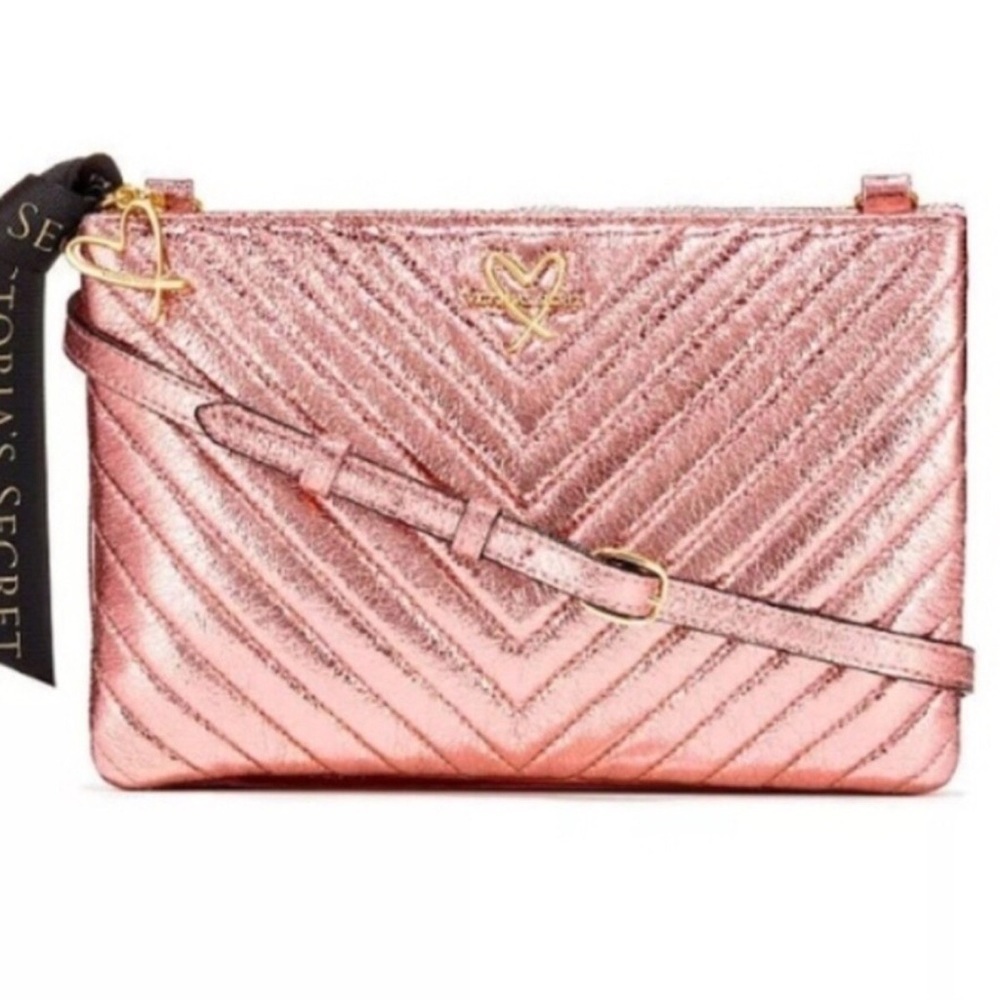 🆕VS crossbody in pink crackle